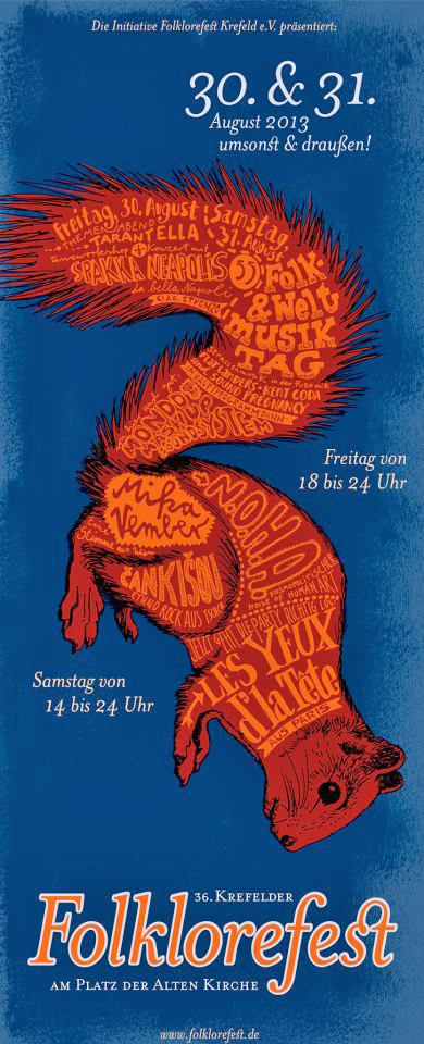 Folklorefest Plakat, 2013. © Folklorefest
