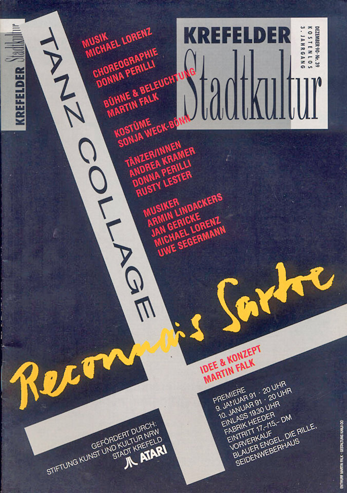 »Krefelder Stadtkultur«, Ausgabe Dezember 1990. Repro: K.-H. Bongartz