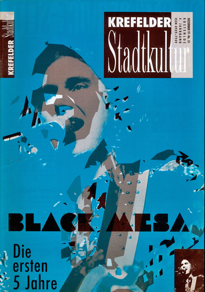»Krefelder Stadtkultur«, Ausgabe Dezember 1991. Repro: K.-H. Bongartz