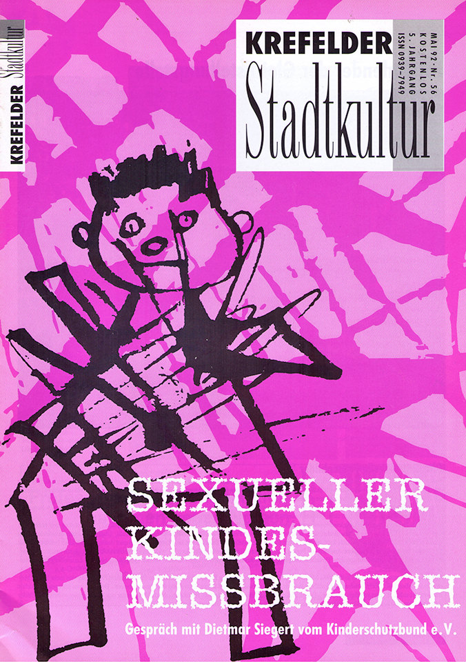 »Krefelder Stadtkultur«, Ausgabe Mai 1992. Repro: kMs