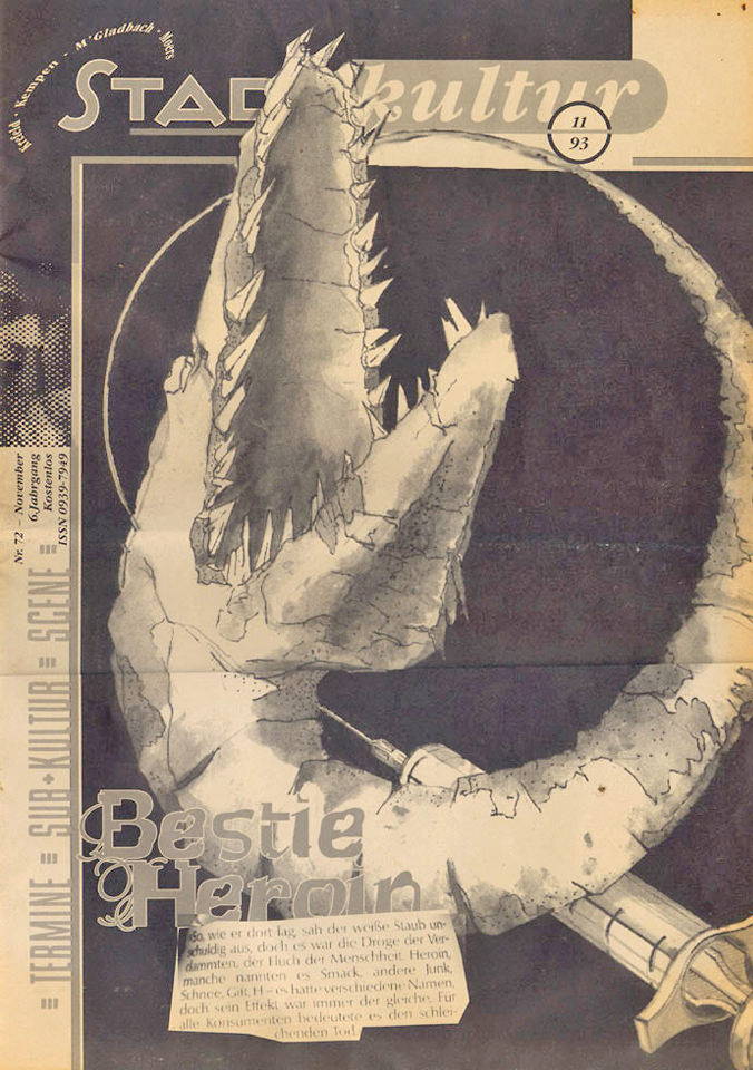 »Krefelder Stadtkultur«, Ausgabe November 1993. Repro: K.-H. Bongartz