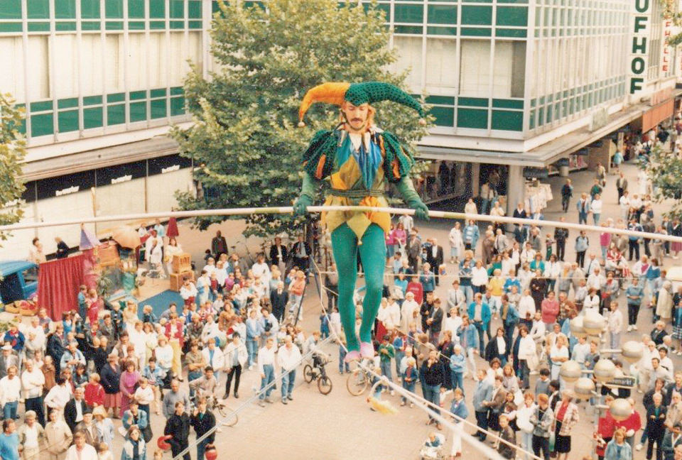 Krefelder Straßenkulturtage, 1986. Foto: Werkhaus-Archiv